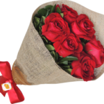 6 opções de rosas colombianas vermelhas