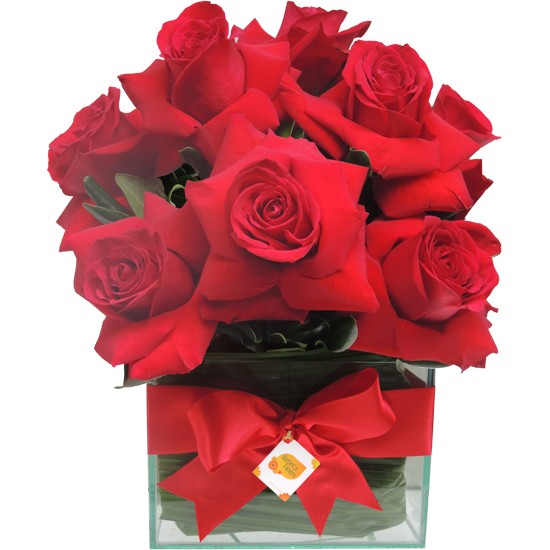 Presente Romântico com Rosas Vermelhas | Rebeca Flores
