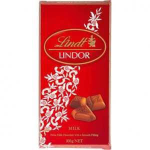 Barra Chocolate Lindt Lindor 100g